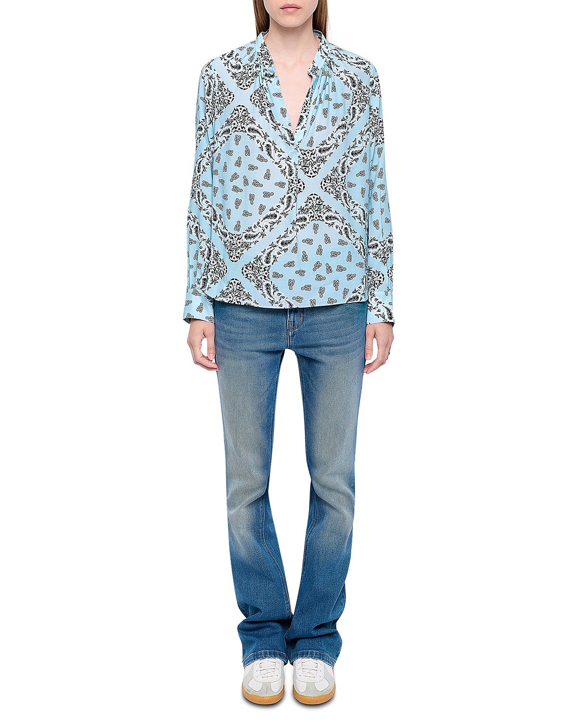 Zadig & Voltaire Tink Soft Bandana Top