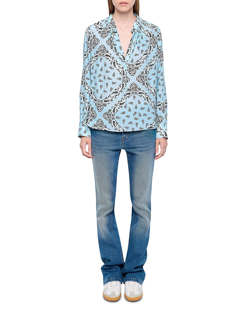 Zadig & Voltaire Tink Soft Bandana Top