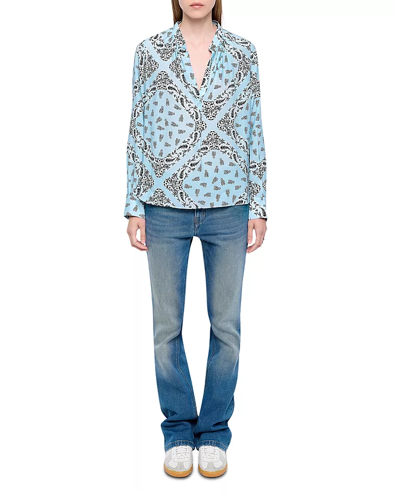 Zadig & Voltaire Tink Soft Bandana Top