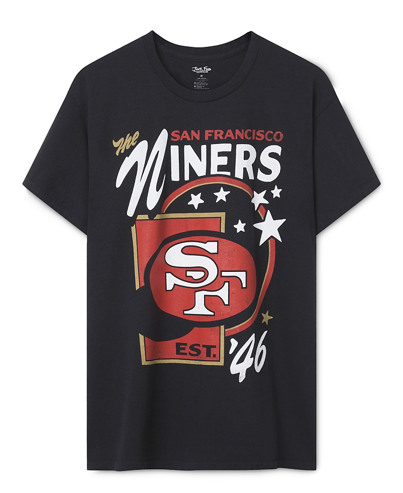 Junk Food Clothing Unisex San Francisco 49ers Star Power Tee