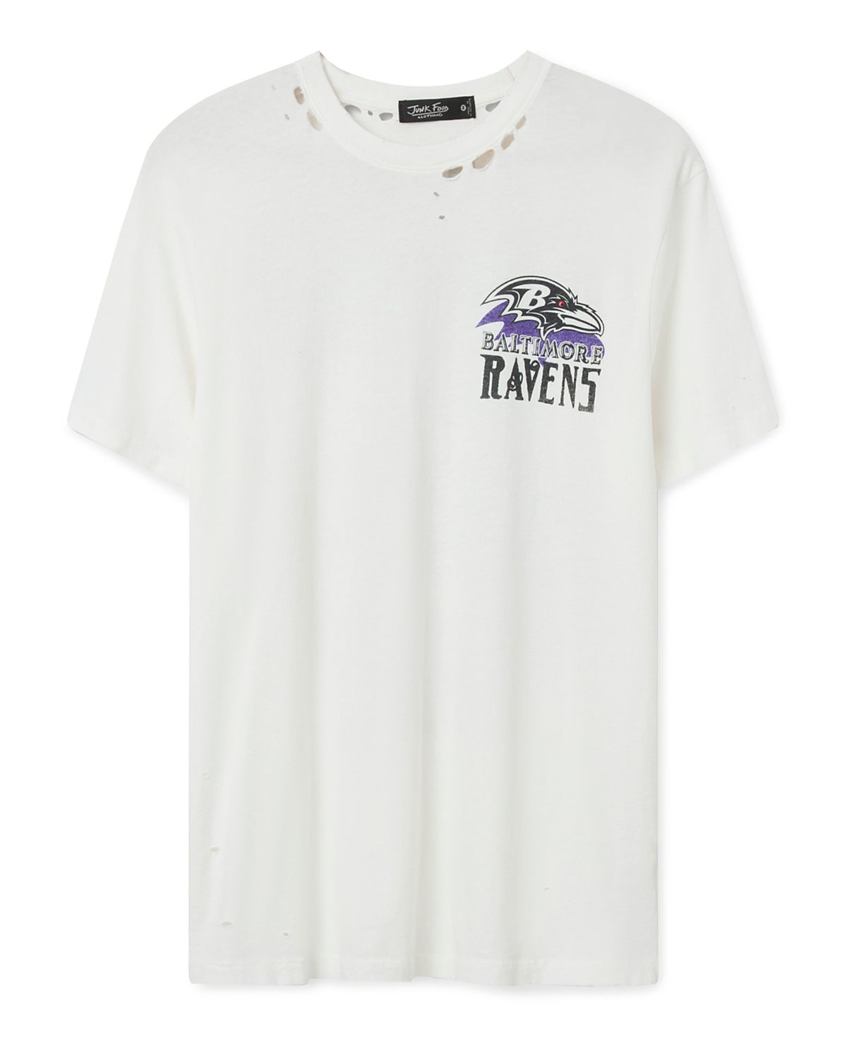 Junk Food Clothing Unisex Baltimore Ravens City Series Vintage Tee
