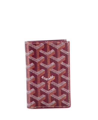 Saint Pierre Card Case Coated Canvas