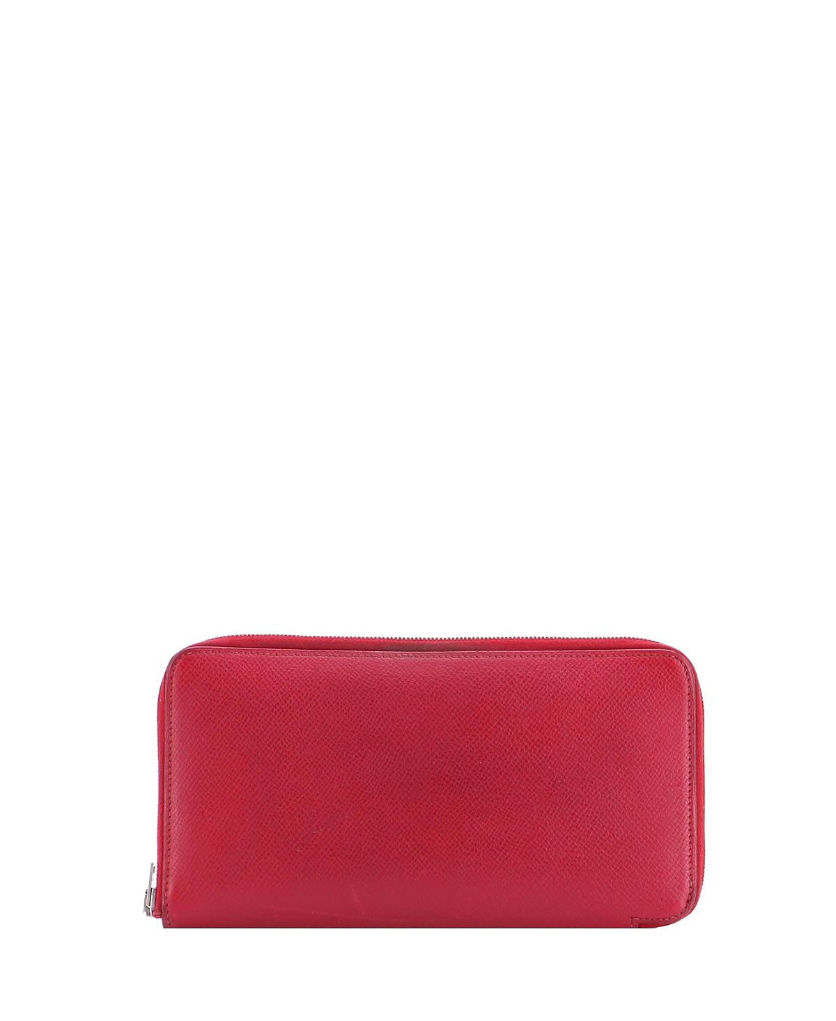 Pre-Owned HERMES Long Azap Zip Around Wallet Silk'in Epsom