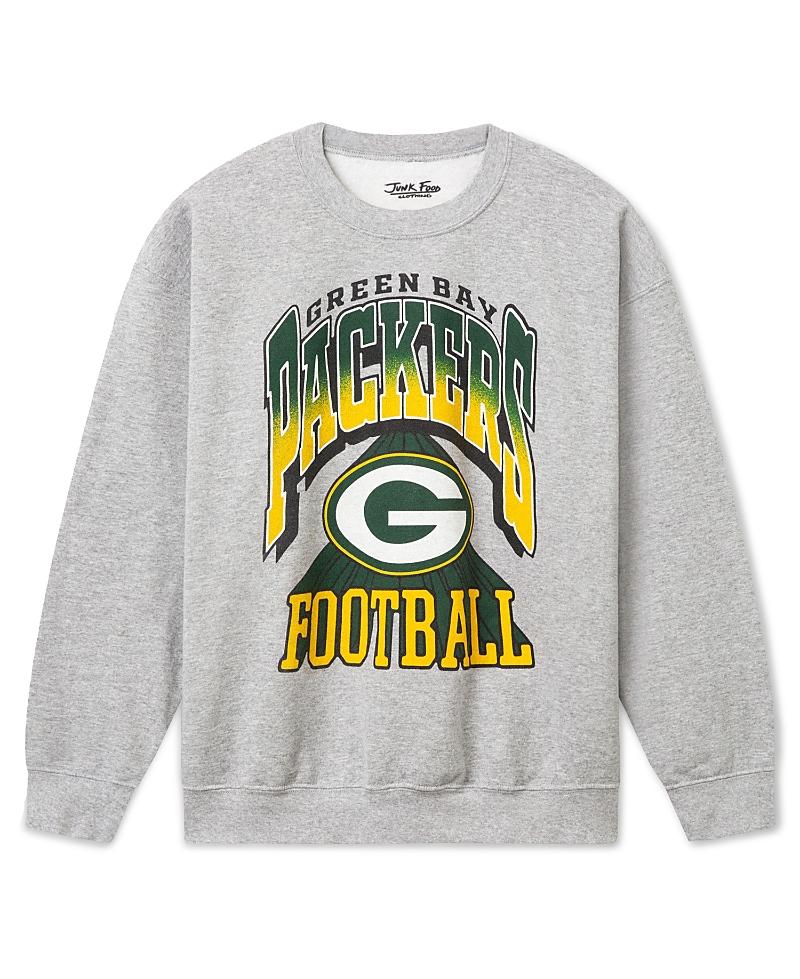 Junk Food Clothing Unisex Green Bay Packers All Pro Crew Fleece