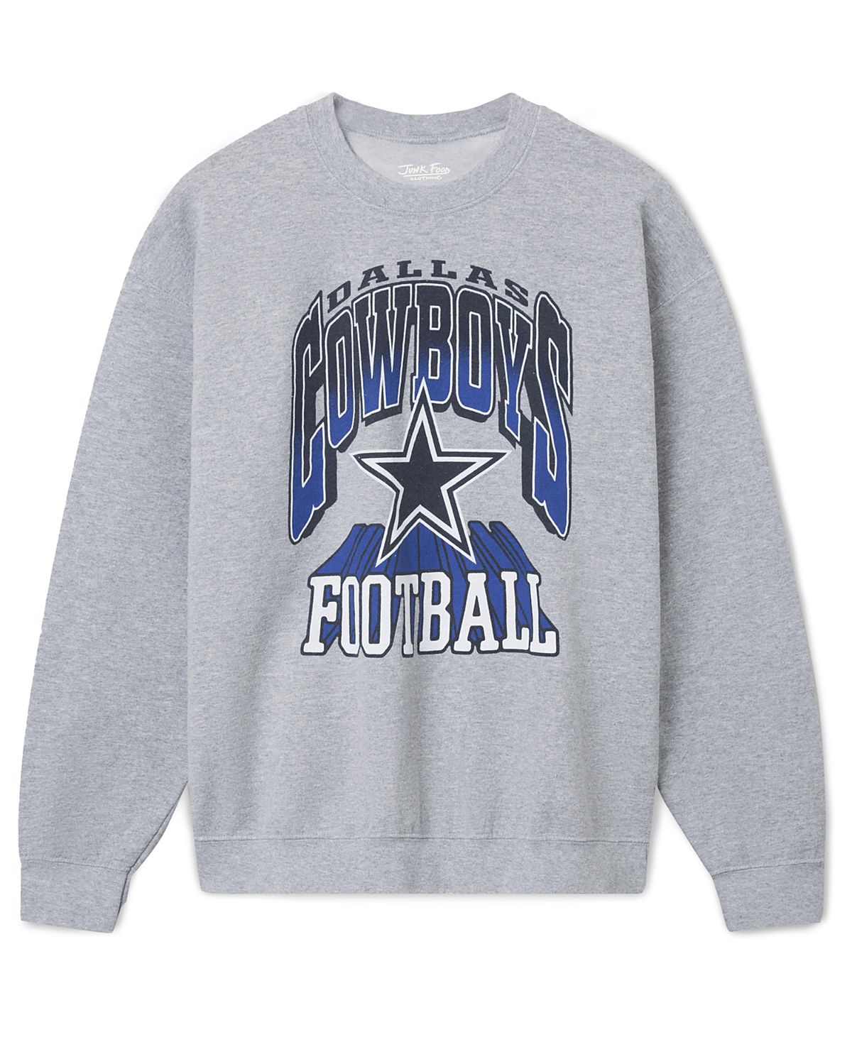 Junk Food Clothing Unisex Dallas Cowboys All Pro Crew Fleece