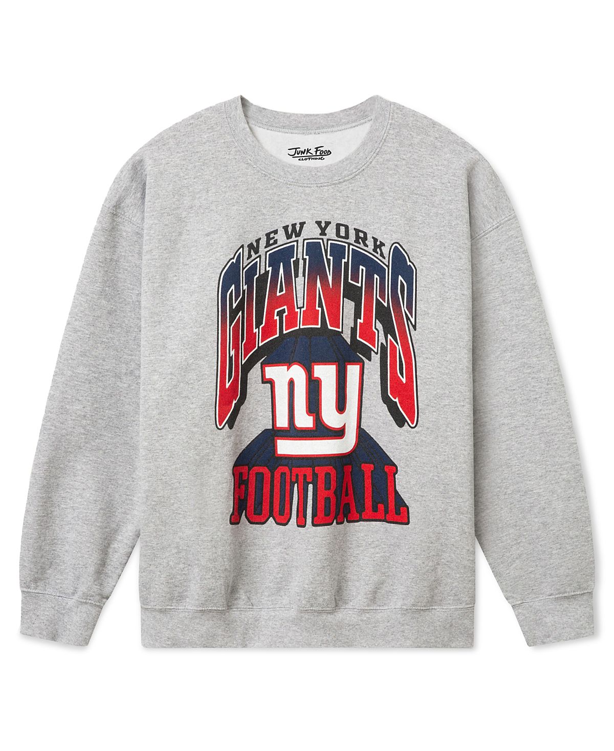 Junk Food Clothing Unisex New York Giants All Pro Crew Fleece