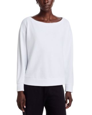Eileen Fisher Boat Neck Sweatshirt