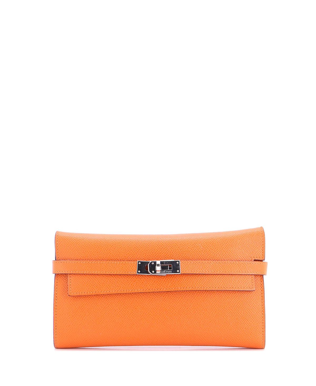 Pre-Owned HERMES Long Kelly Wallet Epsom