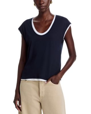 Majestic Filatures Layered Look Top