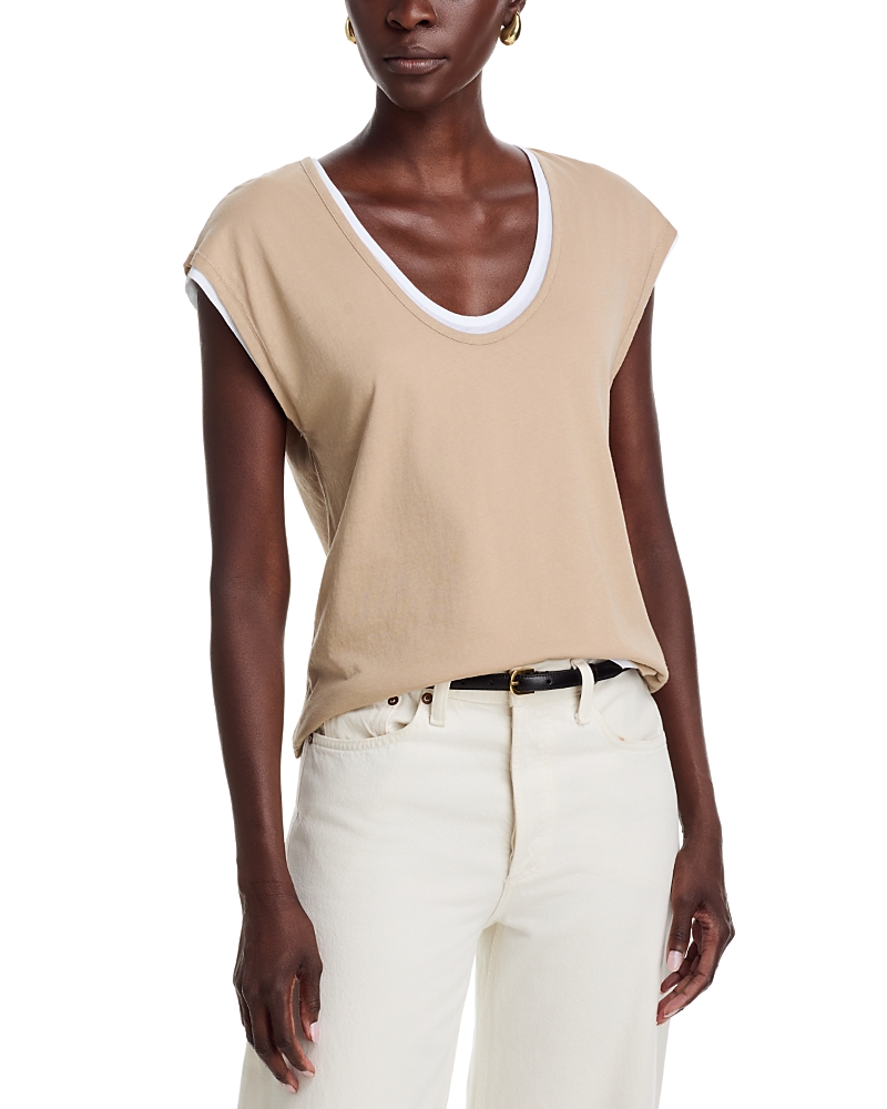 Majestic Filatures Layered Look Top