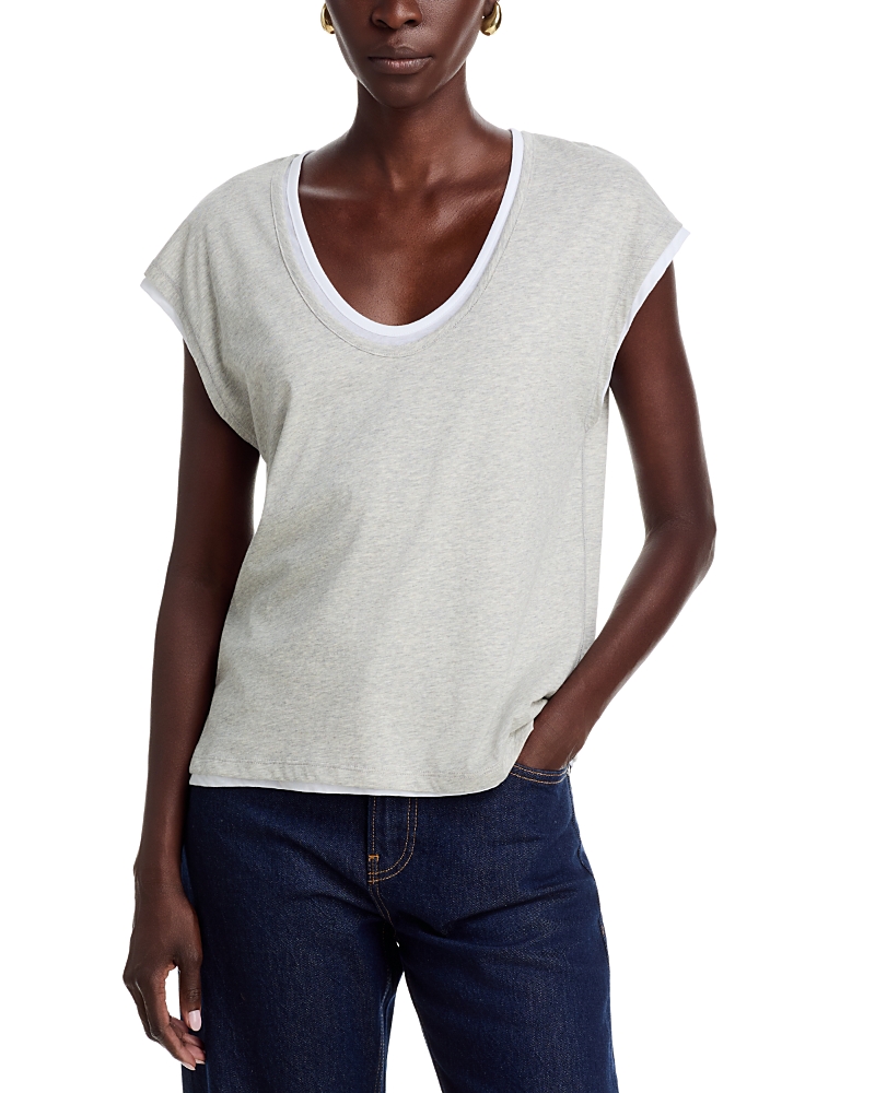 Majestic Filatures Layered Look Top