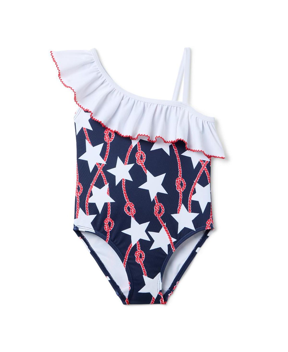 Janie and Jack Girls' Star Onepiece Swim - Baby, Little Kid, Big Kid