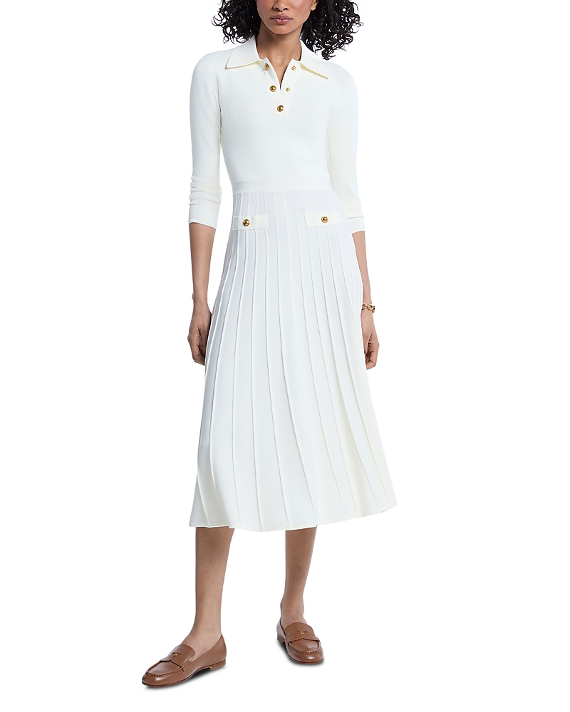 Michael Kors Polo Flared Midi Dress