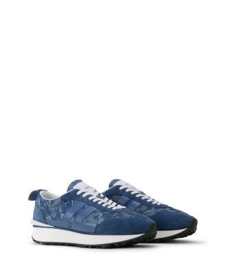  Men's Lunar Year Bumpr Sneakers in Denim