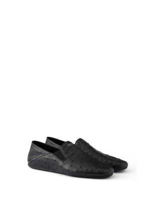  Men's Ostrich Leather Loafers