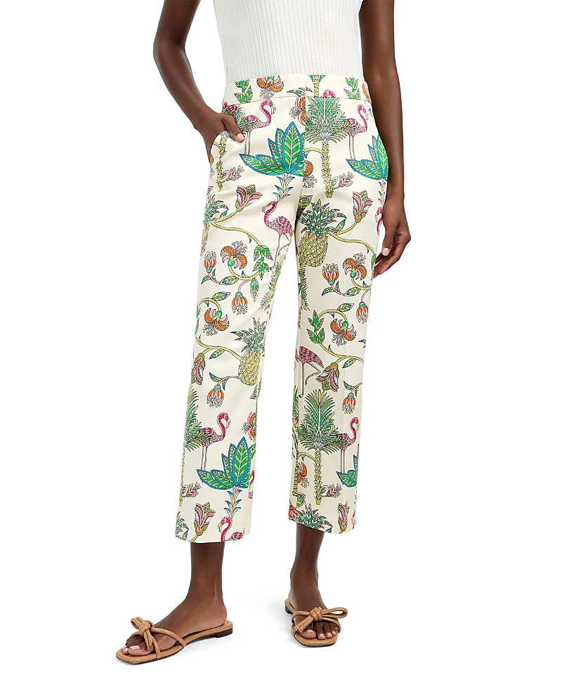 Trina Turk Lulu Cropped Tailored Pant