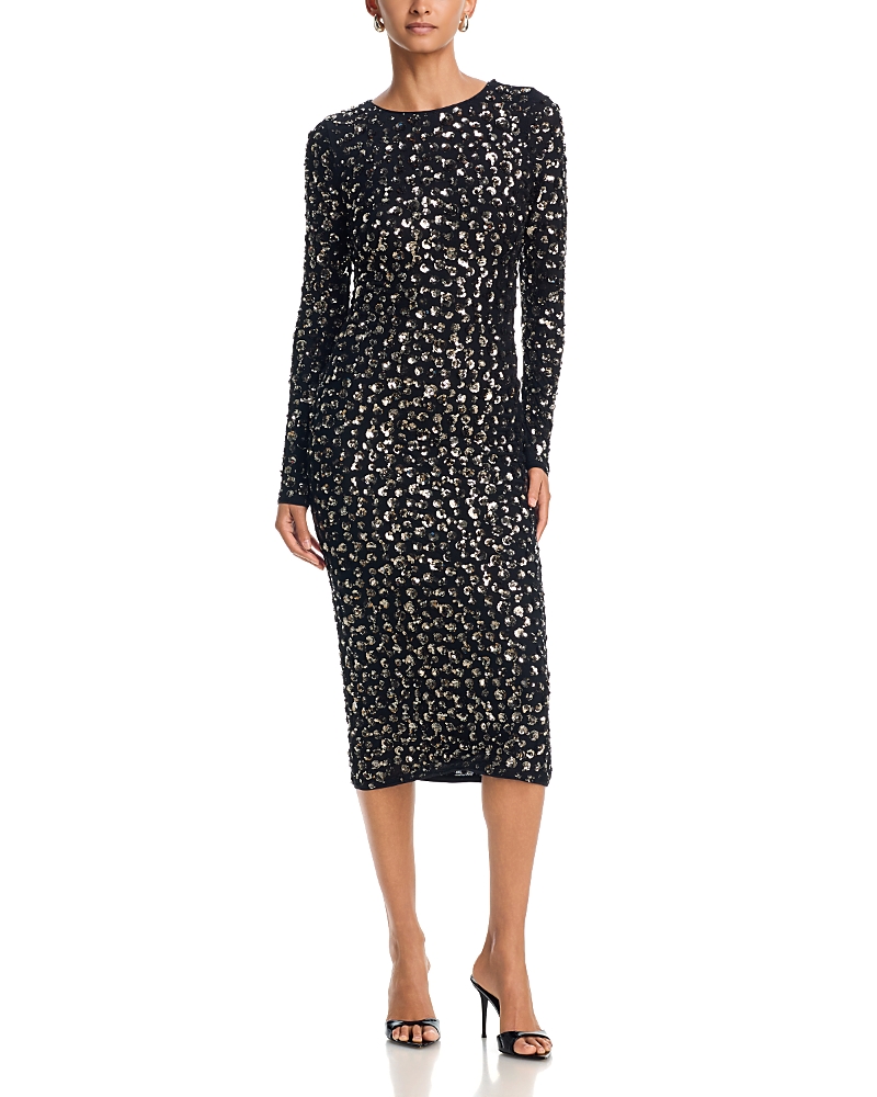 Milly Abbygail Sequin Midi Dress