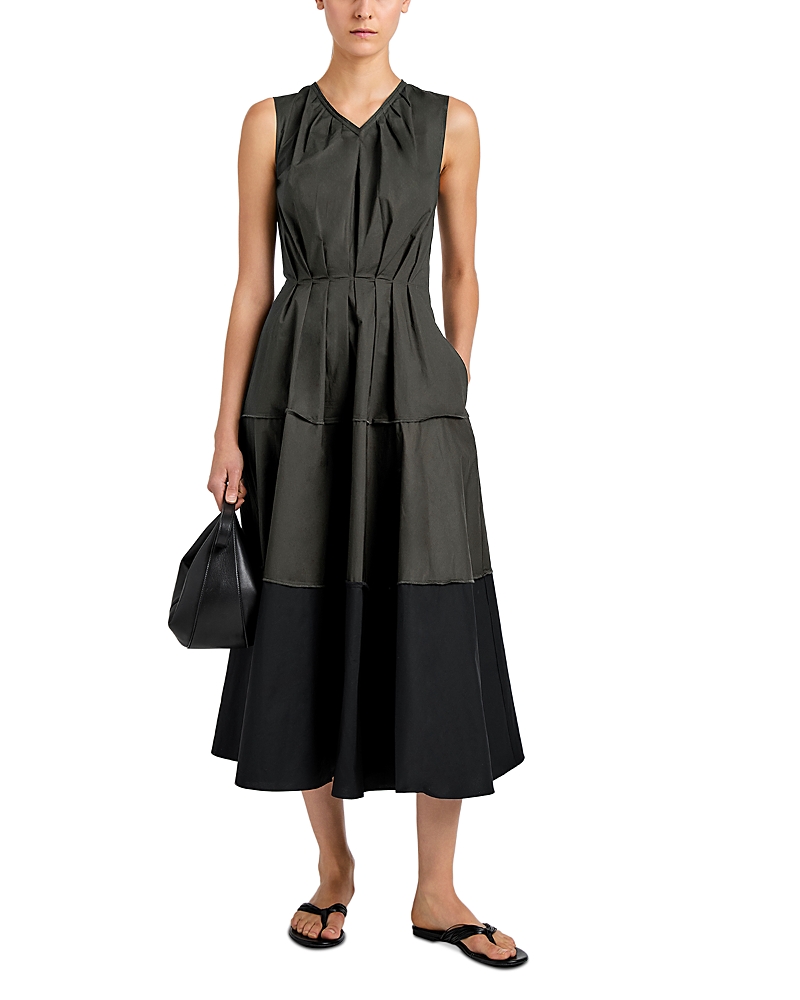 Proenza Schouler White Label Kailey Cotton Stretch Dress