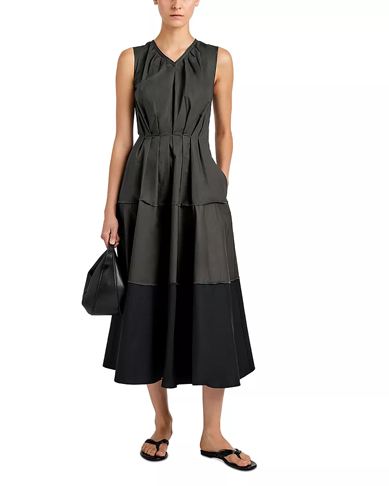 Proenza Schouler White Label Kailey Cotton Stretch Dress