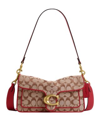 Tabby 26 Logo Jacquard Shoulder Bag