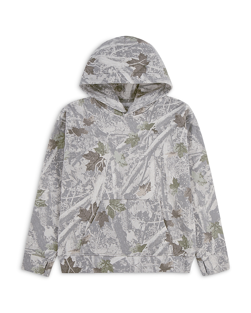 abercrombie kids Boys' Essentials Camo Hoodie - Big Kid