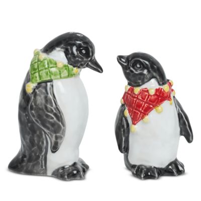 Clever Creatures Penguin Salt and Pepper Shakers Set