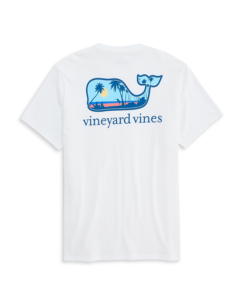 Vineyard Vines Dog Frisbee Logo Graphic T-Shirt