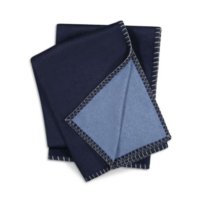 Contrast Throw Blanket