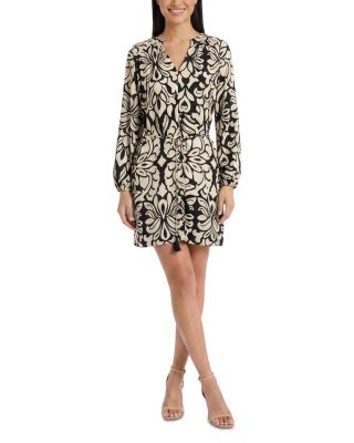 Blouson Sleeve Mini Dress