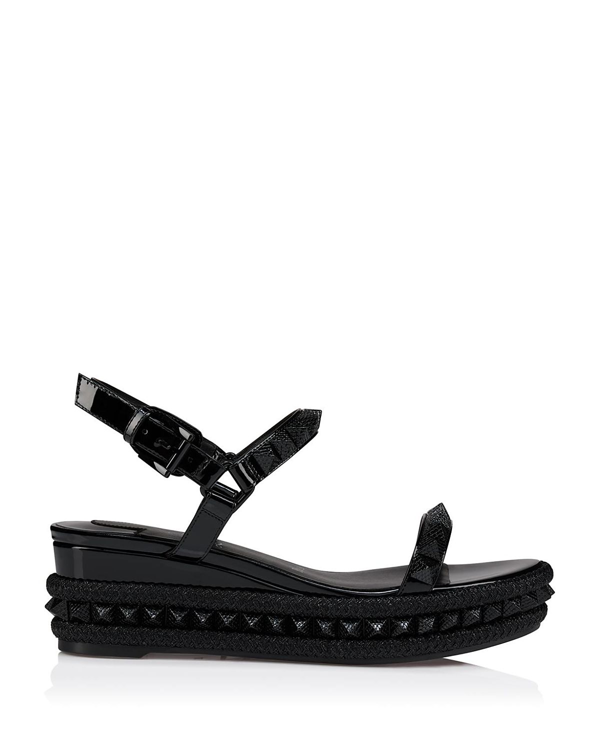 Christian Louboutin Women's Pyra Clou Sandals 60 mm Espadrilles