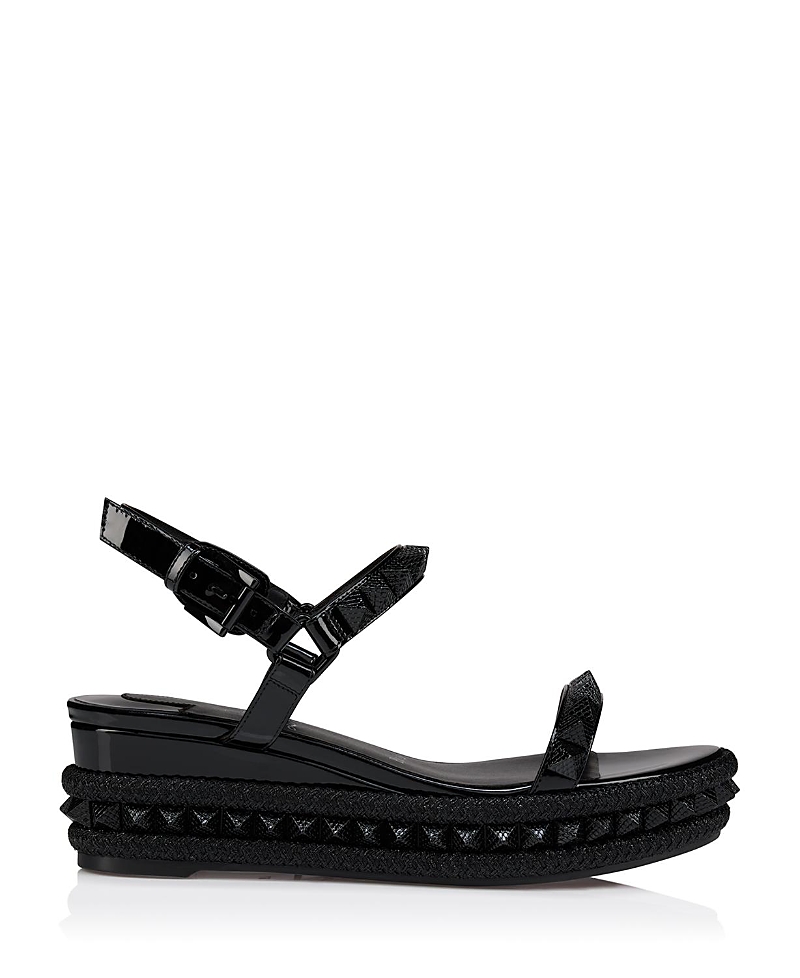 Christian Louboutin Women's Pyra Clou Sandals 60 mm Espadrilles