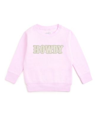 Girls' Howdy Patch Western Sweatshirt - Big Kid