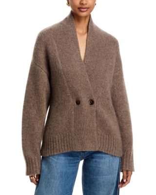 Lowen Cashmere & Silk Double Breasted Cardigan