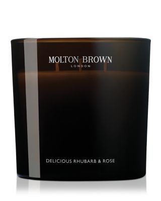 Delicious Rhubarb & Rose Luxury Scented Candle 21.2 oz.