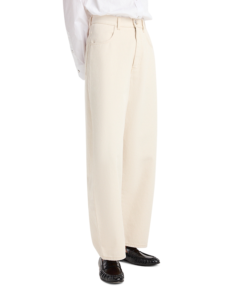 Rohe Berber Barrel Leg Jeans in Ecru