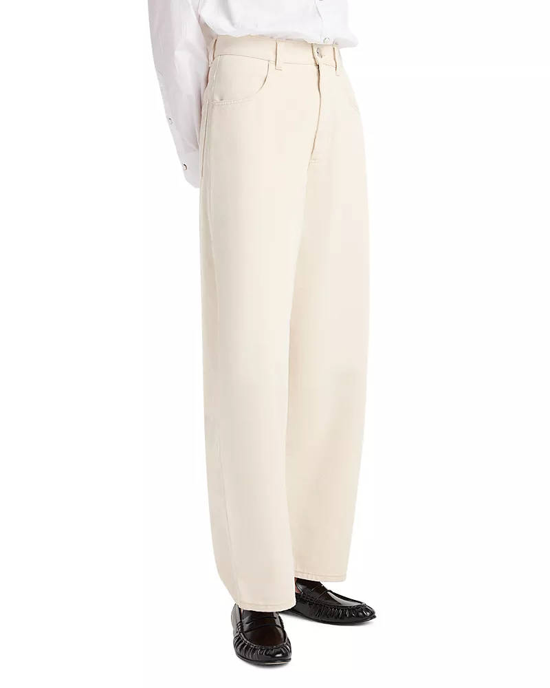 Rohe Berber Barrel Leg Jeans in Ecru