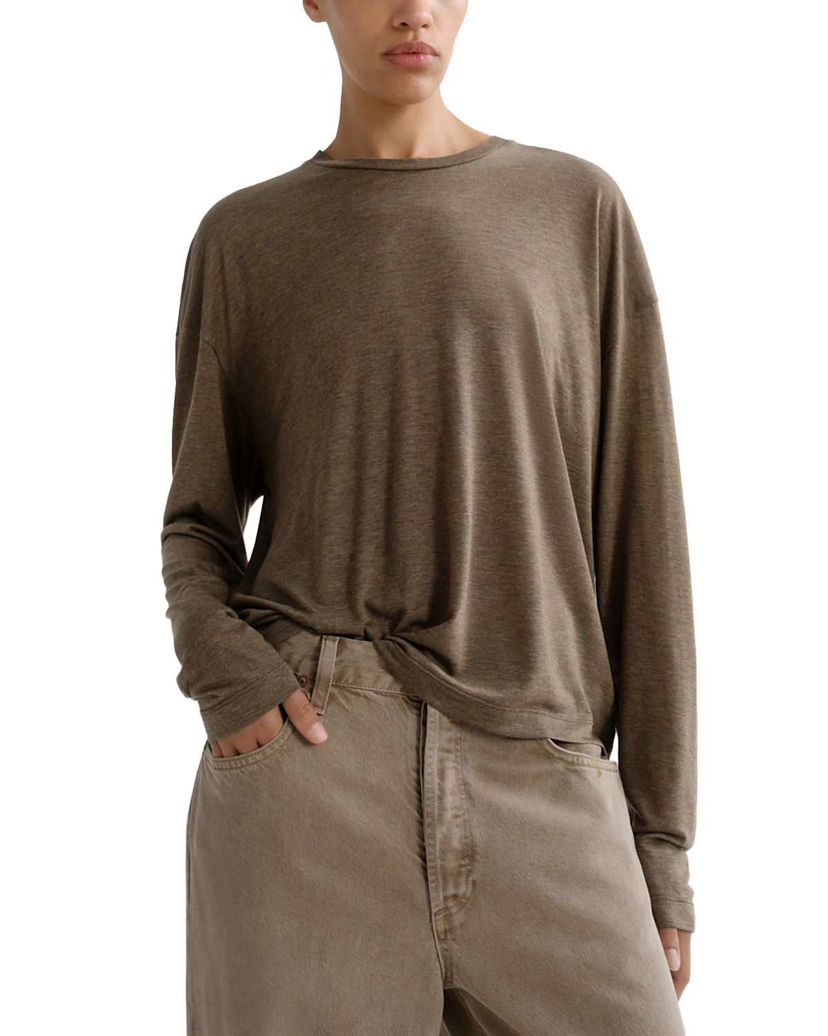 Agolde Sasha Long Sleeve Tee