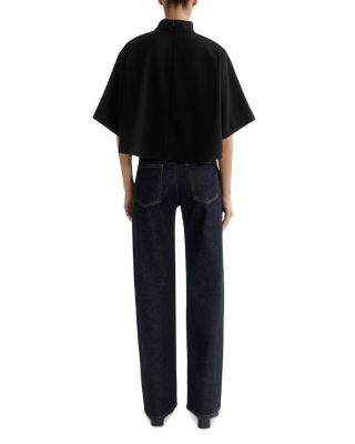 Harper Mid Rise Straight Jeans in Rinse - thumbnail 3
