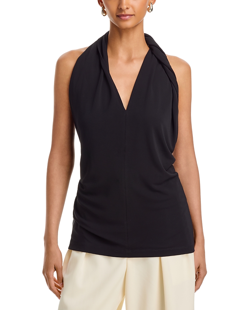 Toteme Twisted Jersey Halter Top