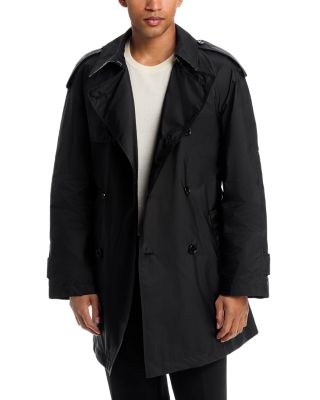 Mid-Length Nylon Leadenham Trench Coat