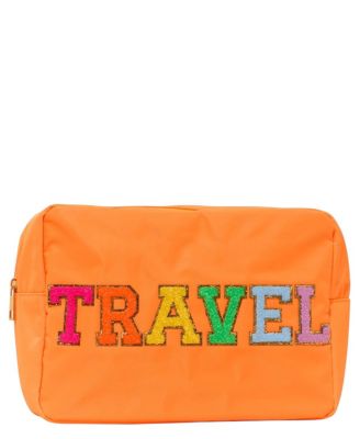  with TRAVEL Patch Nylon Pouch