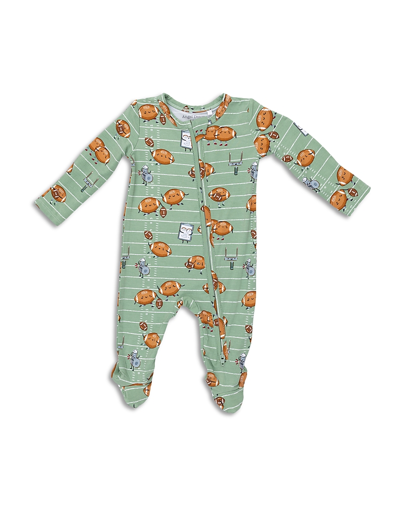 Angel Dear Boys' Footballs Playing Football 2 Way Zipper Footie - Baby
