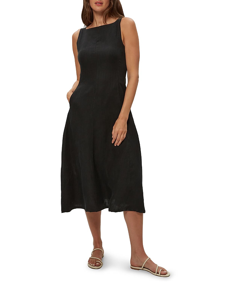 Michael Stars Palmira Linen Midi Dress