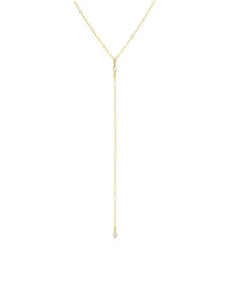  Ezra Marquise Lariat Necklace