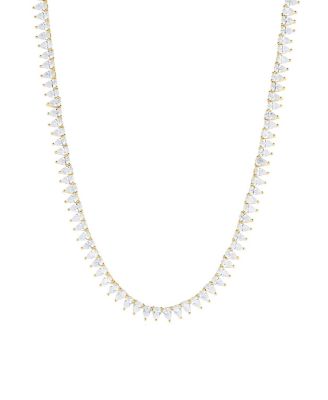  Teardrop Tennis Necklace