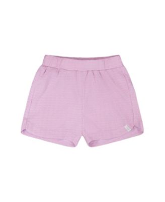 Girls' Crinkle Jersey Elastic Waist Shorts - Little Kid