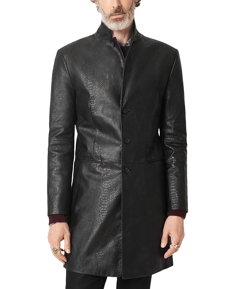 John Varvatos John Varvato Maida Leather Jacket
