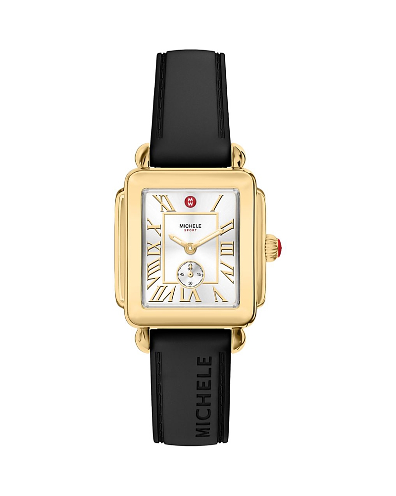 Michele Deco Sport Mid Watch, 29mm X 31mm In Multi