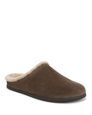 Vince Men's Leo Faux Shearling Lined Mules