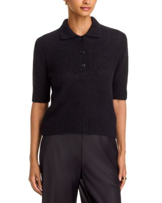 Masy Cashmere & Silk Polo Sweater